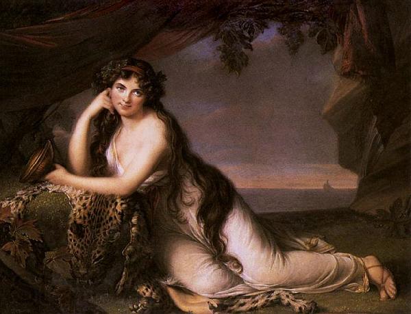 elisabeth vigee-lebrun Lady Hamilton as Ariadne